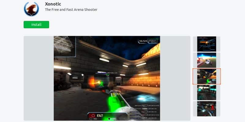 صورة لـ أفضل الألعاب على Ubuntu Snap Store | best-games-ubuntu-snap-store-xonotic-DzTechs