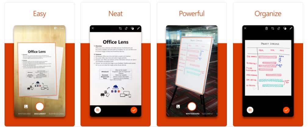 صورة لـ أفضل تطبيقات المسح الضوئي للوثائق لنظام iOS | document-scanner-apps-ios-microsoft-office-lens-DzTechs