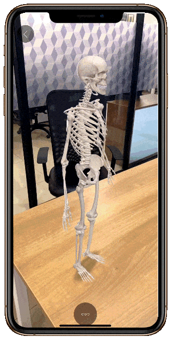 صورة لـ أفضل تطبيقات الواقع المعزز لأجهزة iPhone Xs Max | ezgif.com-crop-DzTechs