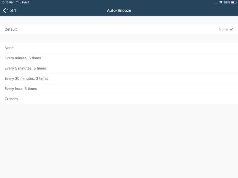 صورة لـ كيفية إضافة العديد من المميزات إلى تطبيق “التذكيرات” من Apple مع Goodtask | goodtask-reminders-snooze-DzTechs