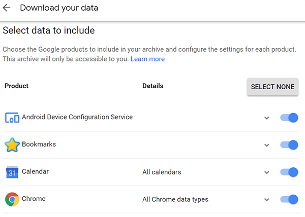 صورة لـ كيفية عرض سجل الأماكن التي زرتها على Google | google-location-takeout-1-DzTechs