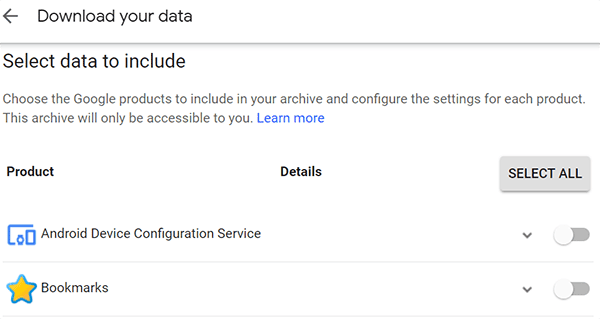 صورة لـ كيفية عرض سجل الأماكن التي زرتها على Google | google-location-takeout-2-DzTechs