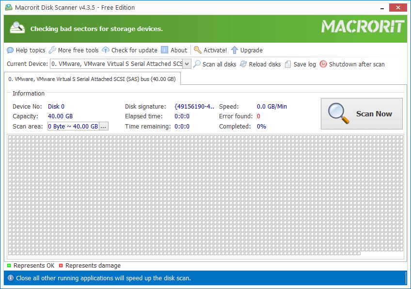 صورة لـ أفضل أدوات التحقق من صحة محرك الأقراص الثابتة لنظام Windows 10 | hard-disk-testing-tool-macrorit-DzTechs