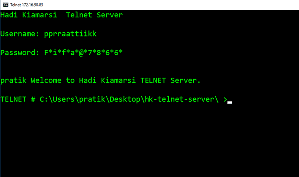 صورة لـ كيفية تمكين خادم Telnet في نظام Windows 10 | hk_telnet_page-DzTechs