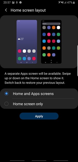 صورة لـ النصائح والحيل والميزات المخفية على Samsung One UI | home-screen-DzTechs