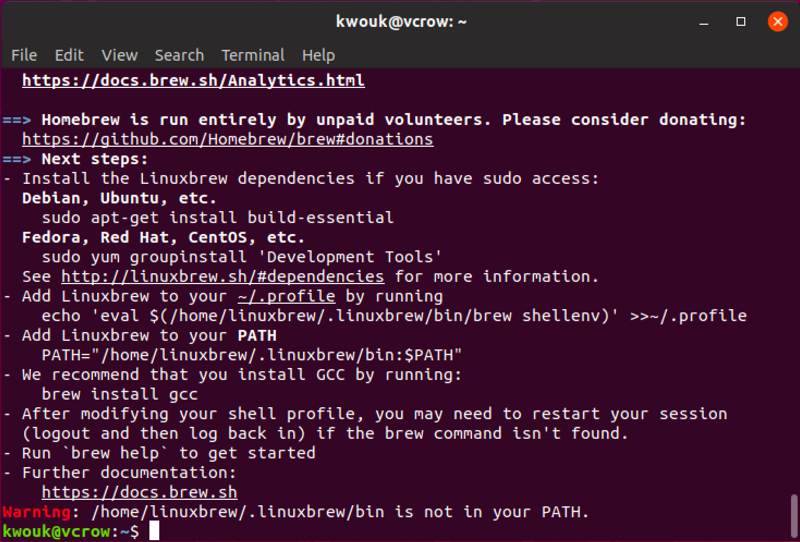 صورة لـ كيفية استخدام Homebrew لتثبيت البرامج على Linux و Windows | homebrew-linux-windows-install-DzTechs