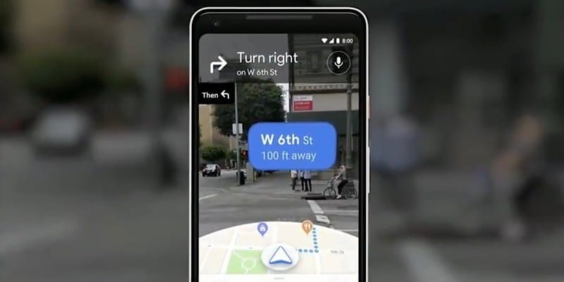 صورة لـ Google تختبر ميزة الملاحة أثناء السير باستخدام تطبيق Maps AR | news-google-maps-ar-featured-DzTechs