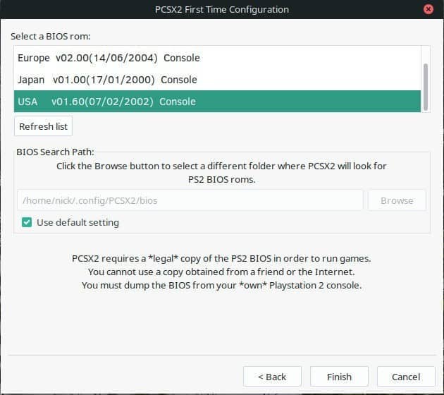 صورة لـ كيفية لعب ألعاب Playstation 2 على نظام Linux مع PCSX2 | pcsx2-bios-DzTechs