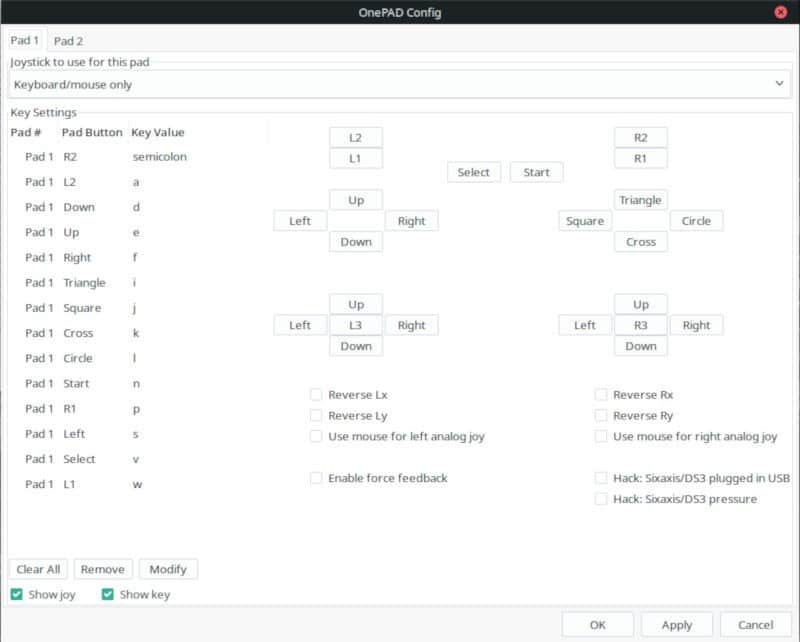 صورة لـ كيفية لعب ألعاب Playstation 2 على نظام Linux مع PCSX2 | pcsx2-controls-DzTechs