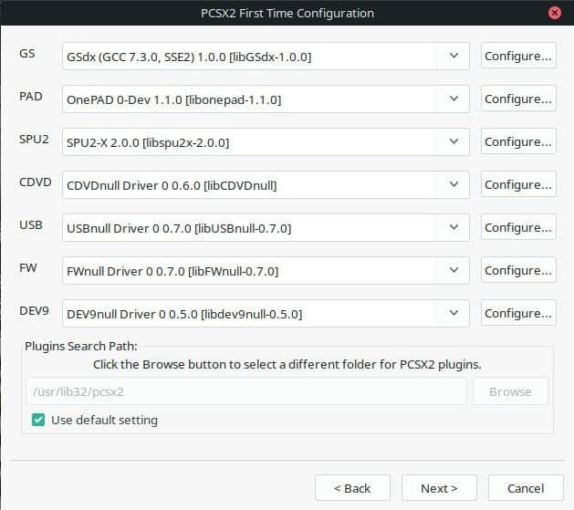 صورة لـ كيفية لعب ألعاب Playstation 2 على نظام Linux مع PCSX2 | pcsx2-plugins-DzTechs