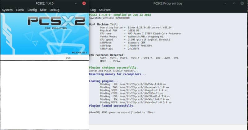 صورة لـ كيفية لعب ألعاب Playstation 2 على نظام Linux مع PCSX2 | pcsx2-running-DzTechs