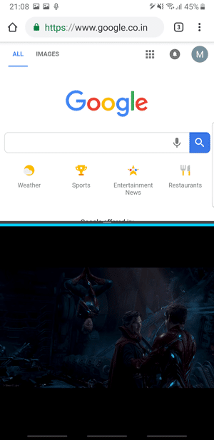 صورة لـ النصائح والحيل والميزات المخفية على Samsung One UI | split-screen-DzTechs