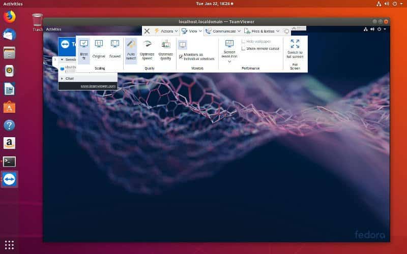 صورة لـ كيفية تثبيت واستخدام أداة Teamviewer على نظام Linux | teamviewer-controls-DzTechs