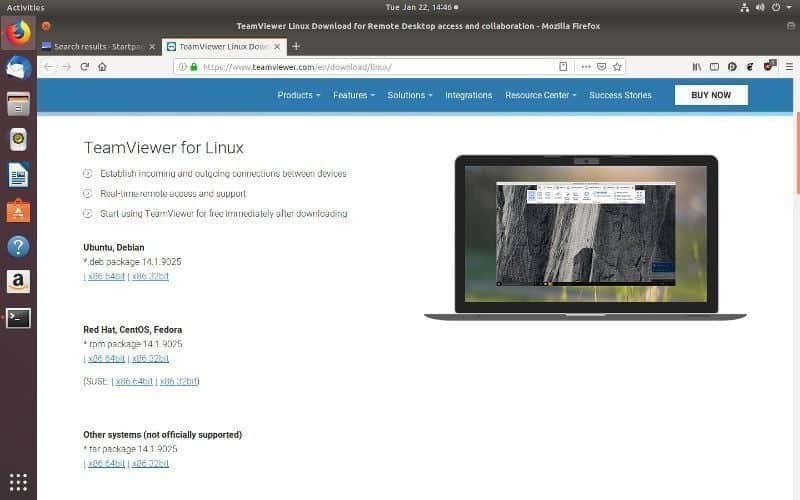 صورة لـ كيفية تثبيت واستخدام أداة Teamviewer على نظام Linux | teamviewer-download-DzTechs