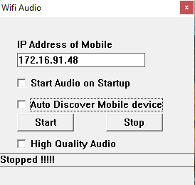 صورة لـ كيفية بث الصوت من الكمبيوتر إلى جهاز Android | wifi-audio-companion-server-DzTechs