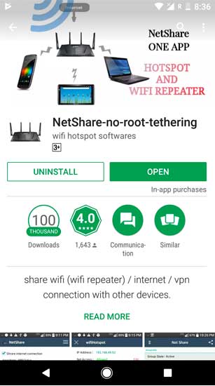 صورة لـ إنشاء نقطة اتصال WiFi من جهاز Android وهو مُتصل بالفعل بشبكة Wi-Fi | 5ccc0f05cd444_1-1-DzTechs