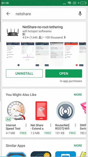صورة لـ إنشاء نقطة اتصال WiFi من جهاز Android وهو مُتصل بالفعل بشبكة Wi-Fi | 7-1-DzTechs