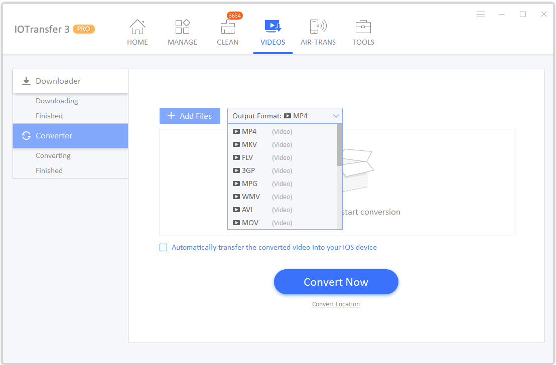 صورة لـ مراجعة IOTransfer 3 : أفضل برنامج لإدارة iPad / iPhone مع الكثير من الميزات | 9.+video+converter-DzTechs