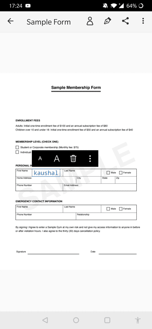 صورة لـ أفضل تطبيقات تعديل ملفات PDF لنظام Android | Adobe-fill-and-sign-DzTechs