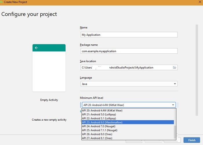 صورة لـ دليل المبتدئين إلى Android Studio من أجل تطوير التطبيقات | Android-Studio-Configure-Project-DzTechs