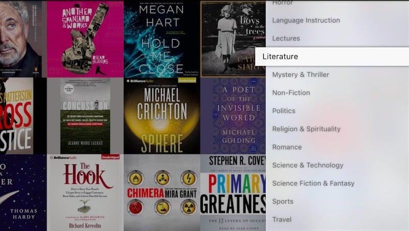 صورة لـ أفضل تطبيقات Apple TV المجانية | Audiobooks-DzTechs