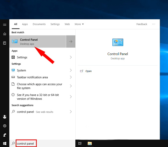 صورة لـ كيفية مشاركة الملفات بين جهازي كمبيوتر Windows باستخدام كابل LAN | Control_Panel-DzTechs