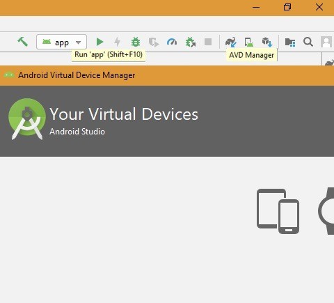 صورة لـ دليل المبتدئين إلى Android Studio من أجل تطوير التطبيقات | Deployment-Options-Virtual-Device-DzTechs