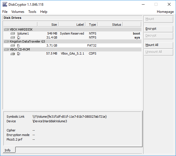 صورة لـ أفضل 10 تطبيقات لتشفير محركات أقراص USB لحماية مُحتواها | DiskCryptor-DzTechs