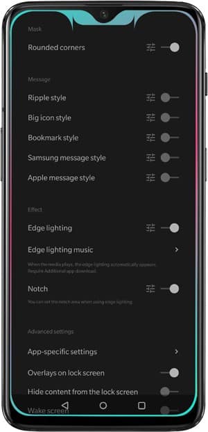 صورة لـ أفضل تطبيقات النوتش لتخصيص شريط الحالة على أجهزة Android | Edgemask-DzTechs