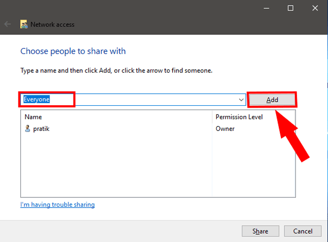 صورة لـ كيفية مشاركة الملفات بين جهازي كمبيوتر Windows باستخدام كابل LAN | EveryoneAccess-DzTechs
