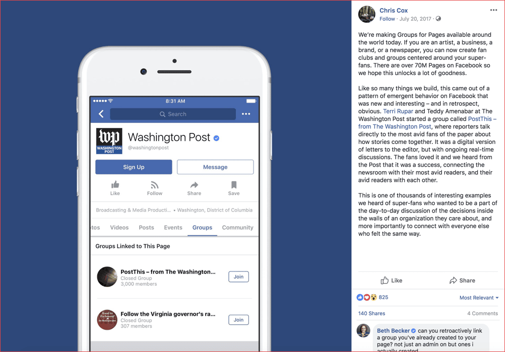 صورة لـ كيفية تنمية مجموعتك على Facebook لتسويق عملك والحصول على عملاء جُدد | Facebook-group-growth-hack-DzTechs