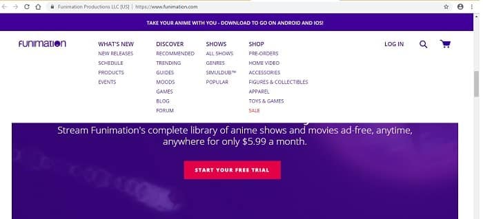 صورة لـ أفضل مواقع الويب لمُشاهدة الأنمي أون لاين والحصول على آخر الأخبار | Funimation-Pricing-DzTechs