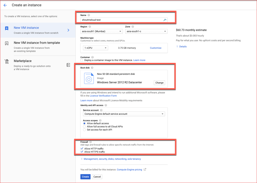 صورة لـ كيفية استخدام Google VPS مجاني (Cloud platform) لتشغيل نظام Windows server 12 | Google-Cloud-platform-VPS-settings-DzTechs