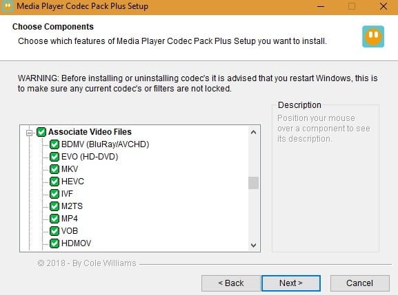 صورة لـ كيفة تشغيل فيديو H.265 مع مشغل الوسائط المفضل لديك | HEVC-Codec-Installed-Media-Player-Codec-Pack-Plus-DzTechs