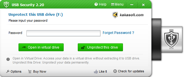 صورة لـ أفضل 10 تطبيقات لتشفير محركات أقراص USB لحماية مُحتواها | Kakasoft-USB-Security-DzTechs