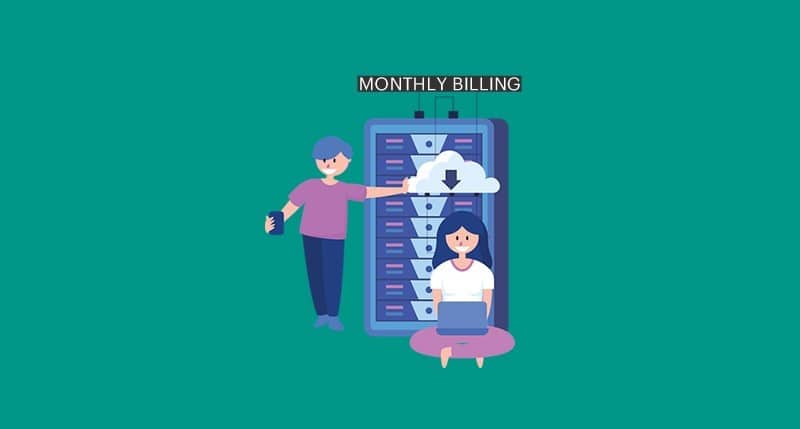 صورة لـ أفضل خيارات مواقع الاستضافة مع دفع الفواتير بشكل شهري للمدونين المبتدئين | Monthly-Billing-Hosting-Options-DzTechs