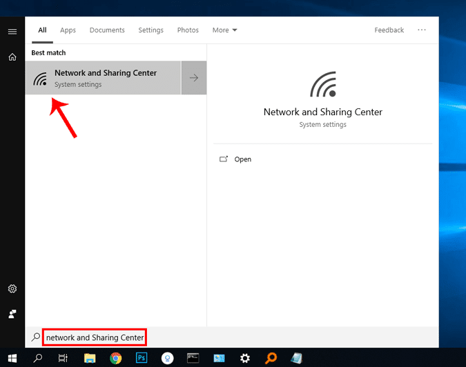 صورة لـ ما هو عنوان MAC وكيفية العثور عليه وهل يمكن تغييره على مختلف المنصات | NetworkSharingCenter-2-DzTechs