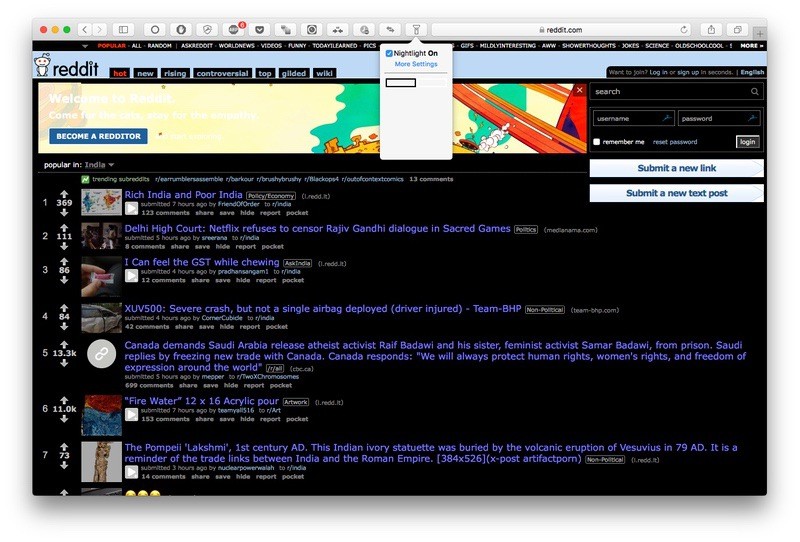صورة لـ 25+ من أفضل إضافات متصفح Safari المجانية التي يجب أن تجربها | NightLight-DzTechs