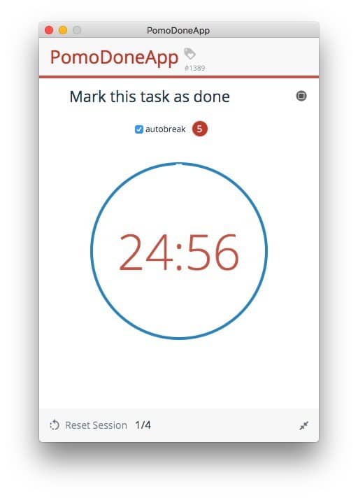 صورة لـ أفضل 6 تطبيقات Pomodoro لنظام التشغيل Mac لإنجاز المهام | PomoDoneApp-DzTechs