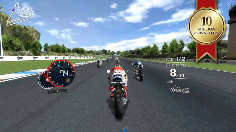 صورة لـ أفضل ألعاب السباقات التي لا تحتاج فيها إلى الإنترنت لنظام Android | Real-Moto--DzTechs