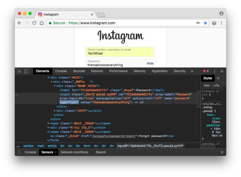 صورة لـ أدوات مُطور Chrome: بعض النصائح المُفيدة لاستخدامه مثل المُحترفين | Screen-Shot-2018-09-10-at-3.40.33-PM-768x565-DzTechs