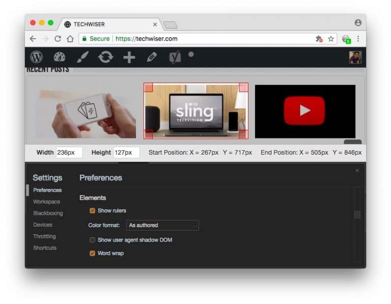 صورة لـ أدوات مُطور Chrome: بعض النصائح المُفيدة لاستخدامه مثل المُحترفين | Screen-Shot-2018-09-10-at-4.07.11-PM-768x597-DzTechs