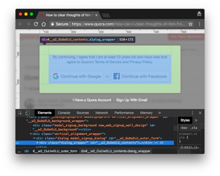 صورة لـ أدوات مُطور Chrome: بعض النصائح المُفيدة لاستخدامه مثل المُحترفين | Screen-Shot-2018-09-10-at-4.37.27-PM-768x616-DzTechs