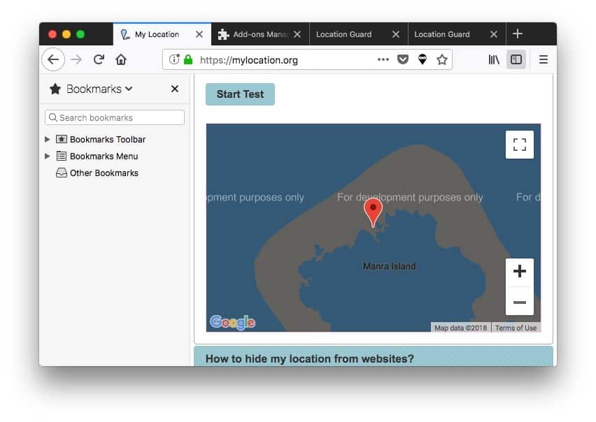 صورة لـ كيفية تغيير مكان تواجدك على جميع مُتصفحات الويب | Screen-Shot-2018-09-12-at-4.06.52-PM-DzTechs