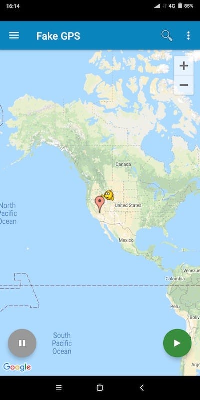 صورة لـ كيفية تغيير مكان تواجدك على جميع مُتصفحات الويب | Screenshot_2018-09-12-16-14-57-348_com.lexa_.fakegps-1-DzTechs