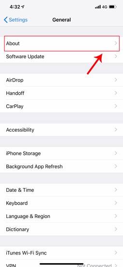 صورة لـ ما هو عنوان MAC وكيفية العثور عليه وهل يمكن تغييره على مختلف المنصات | about_ios_Settings-DzTechs