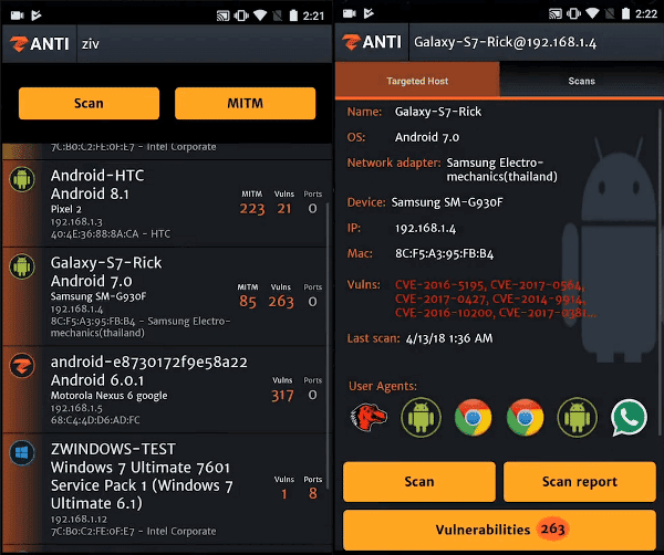 صورة لـ أفضل تطبيقات القرصنة على نظام Android | android-hacking-app-zANTI-DzTechs