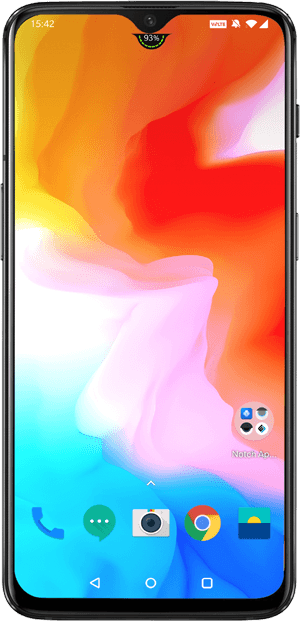 صورة لـ أفضل تطبيقات النوتش لتخصيص شريط الحالة على أجهزة Android | battery-meter-1-DzTechs