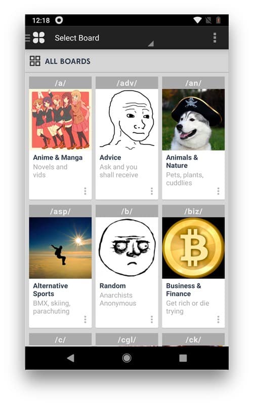 صورة لـ أفضل التطبيقات لعرض مُنتدى 4chan لـ Android و iOS | chanu1-DzTechs