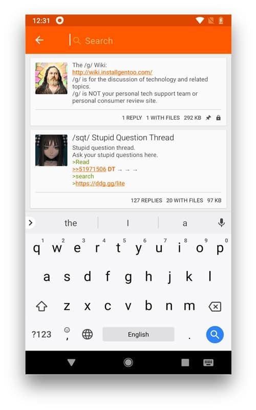 صورة لـ أفضل التطبيقات لعرض مُنتدى 4chan لـ Android و iOS | dashchan2-DzTechs